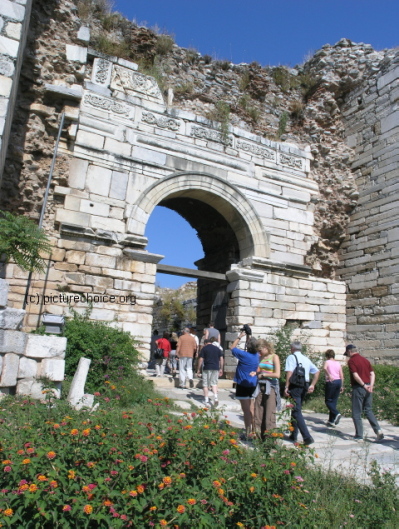 Byzantine Gate Selcuk Ayasoluk Eastern Aegean Turkey