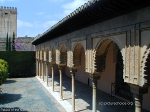 Nasrid palace Alhambra Granada