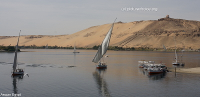 Felucca Assuan Ägypten