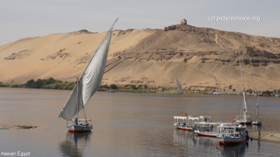 Felucca Assuan Ägypten