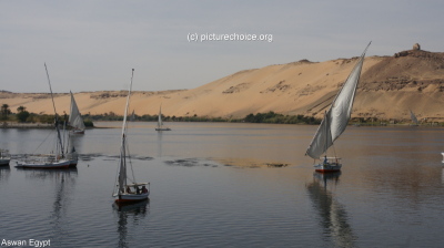 Felucca Assuan Ägypten