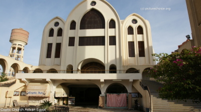 Koptische Kirche Assuan Ägypten