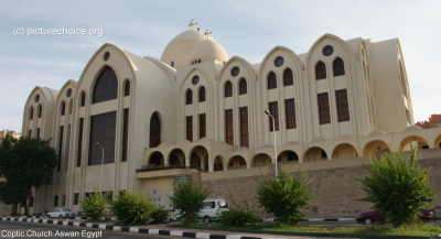 Koptische Kirche Assuan Ägypten