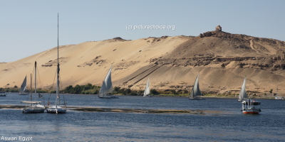 Felucca Assuan Ägypten