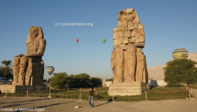 Memnon Kolosse West Theben