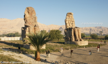 Memnon Kolosse West Theben