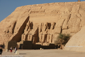 Ramses Temple Abu Simbel Nubia Egypt