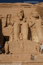 Ramses Tempel Abu Simbel Nubia Egypt