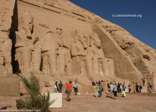 Ramses Tempel Abu Simbel Nubia Egypt