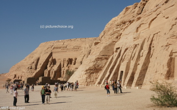 Abu Simbel Tempels Nubia Egypt
