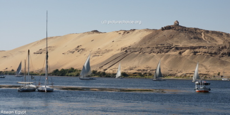 Felucca at Aswan