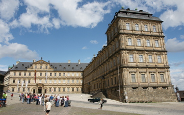Domplatz Neue Residenz Bamberg