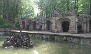 Nymphenbrunnen Eremitage Bayreuth