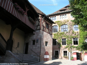 Imperial castle 'Kaiserburg' Nuremberg Germany