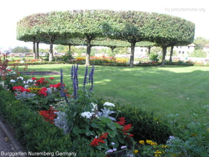 Burggarten 'Castle garden' Nuremberg Germany