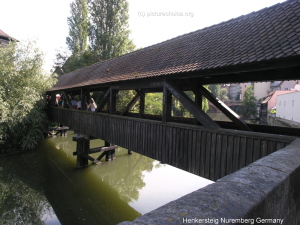 Henkersteig (More henker rise) Nuremberg Germany