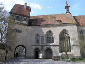 Wolfgangkirche am Klingentor Rothenburg ob der Tauber