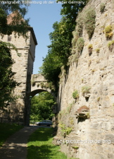 Wallgraben Rothenburg ob der Tauber