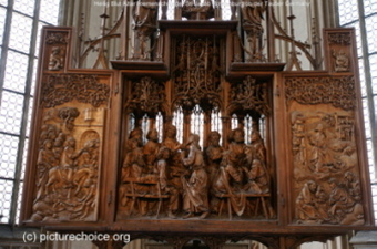 Heilig Blut Altar Tilman Riemenschneider St. Jacob Rothenburg ob der Tauber