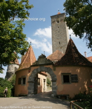 Burgtor Rothenburg ob der Tauber