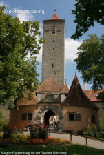 Burgtor Rothenburg ob der Tauber
