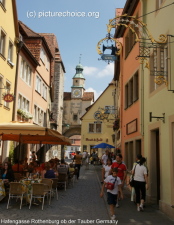 Hafengasse Rothenburg ob der Tauber