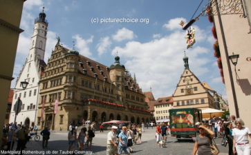 Marktplatz Rothenburg ob der Tauber