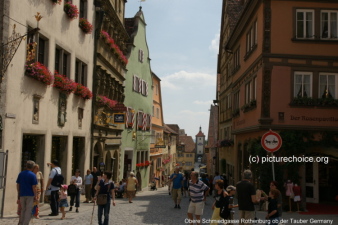 Obere Schmiedgasse Rothenburg ob der Tauber