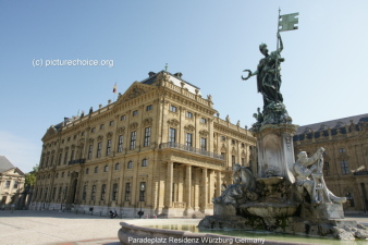 Residenz Paradeplatz Würzburg