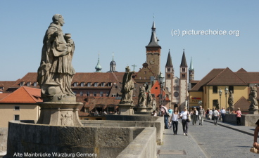 Alte Mainbruecke Würzburg