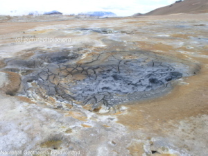 Námafjall Geothermalfeld Island