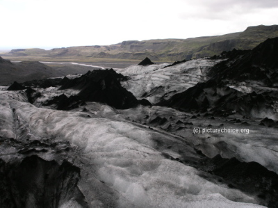 Sólheimajökull glacier Iceland