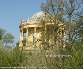 Belvedere  Sansouci Park Potsdam