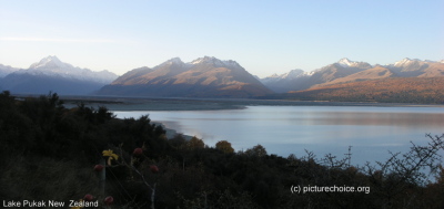 Lake Pukak Neuseeland