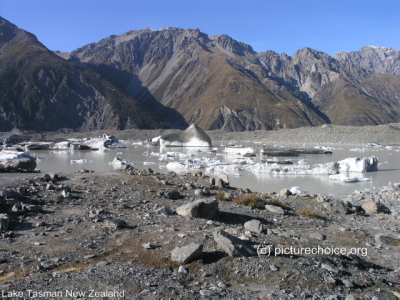 Lake Tasman Neuseeland