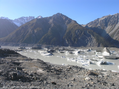 Lake Tasman Neuseeland