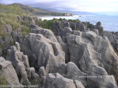 Pancake Rocks New Zealand