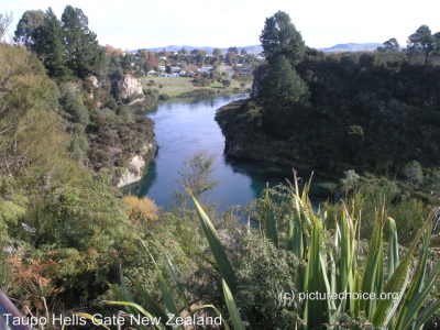 Taupo Hells Gate New Zealand
