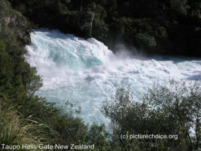 Taupo Hells Gate New Zealand