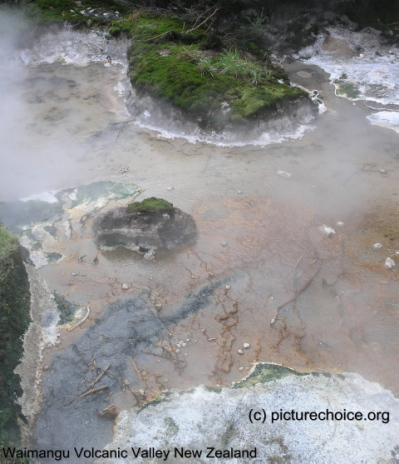 Waimangu Volcanic Valley New Zealand