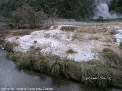 Waimangu Volcanic Valley New Zealand