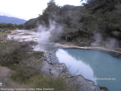 Waimangu Volcanic Valley New Zealand