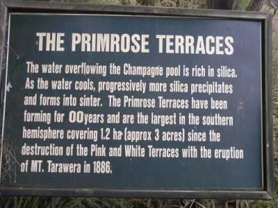 Primrose Terrace Waiotapu New Zealand