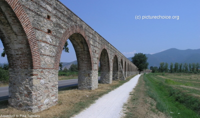 Aqueduct to Pisa Tuscany